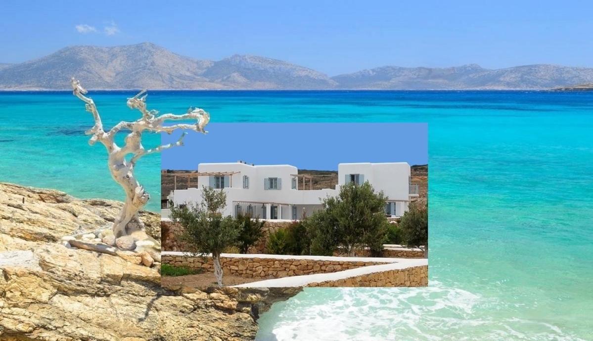 Villa Theia - Selene , Appartement De Charme Pour 4 A 6 Personnes Pres De La Plage Et Du Village De Koufonissi Куфонисия Экстерьер фото